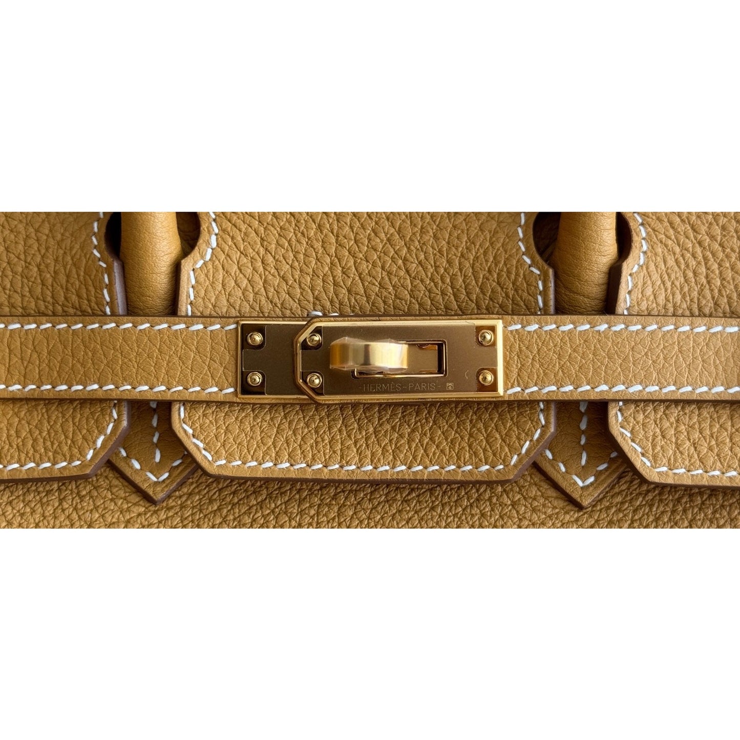 Hermes Birkin 25 Naturel Natural Sable Tan Togo Leather Gold Hardware 2025