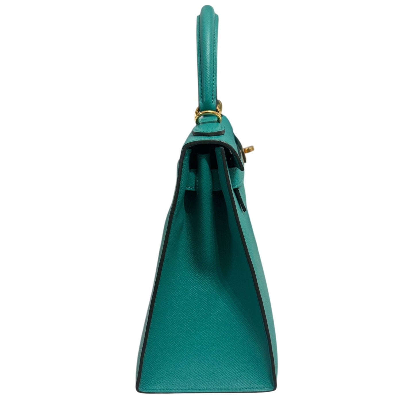 Hermes Kelly 28 Sellier Vert Verone Green Epsom Leather Gold Hardware