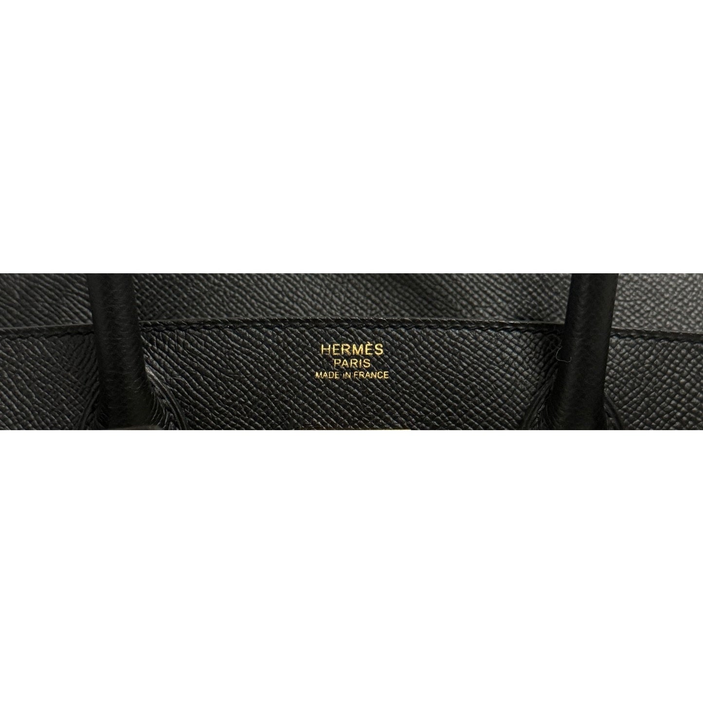Hermes Birkin 30 Black Noir Epsom Leather Gold Hardware RARE