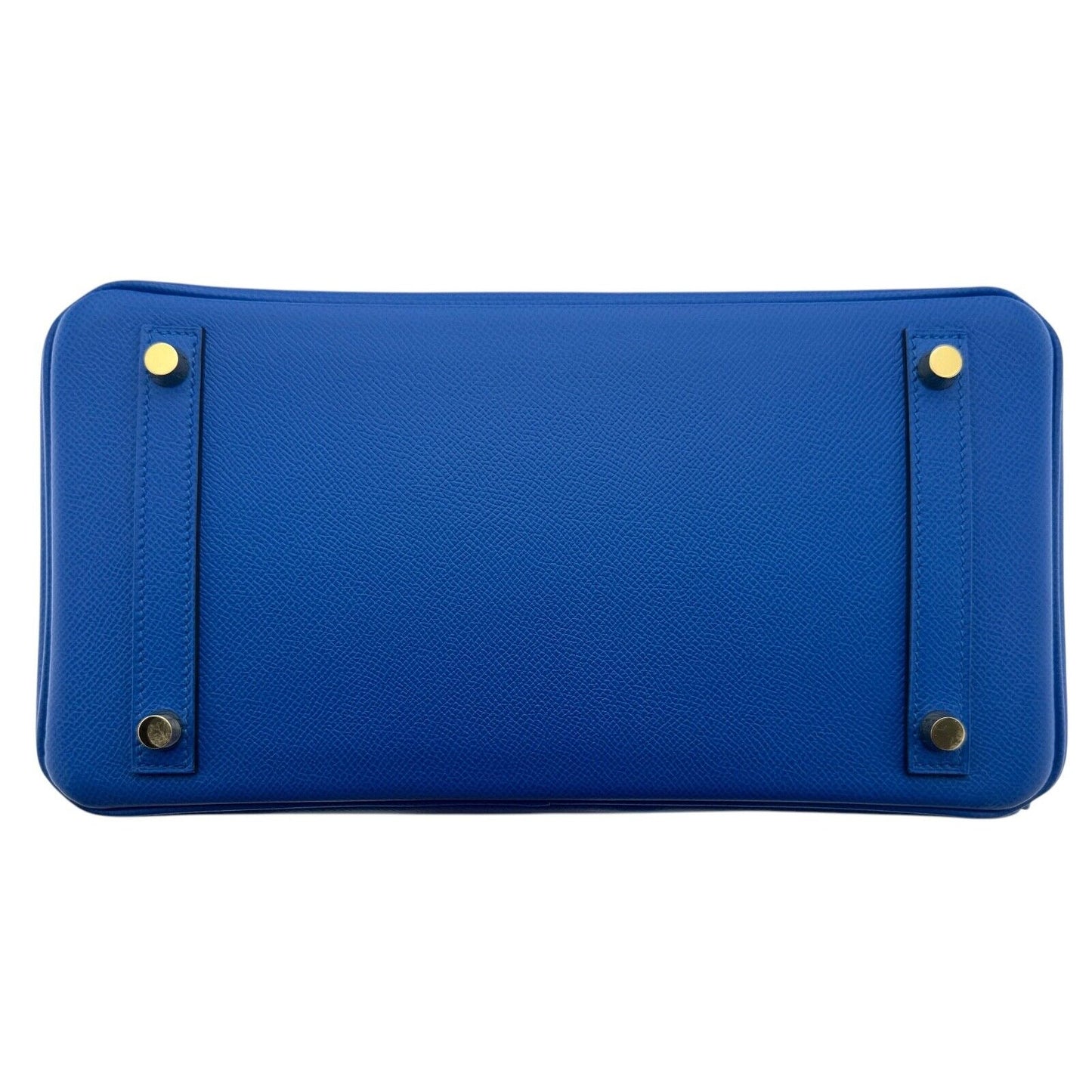 Hermes Birkin 30 Blue Zellige Epsom Leather Gold Hardware Handbag