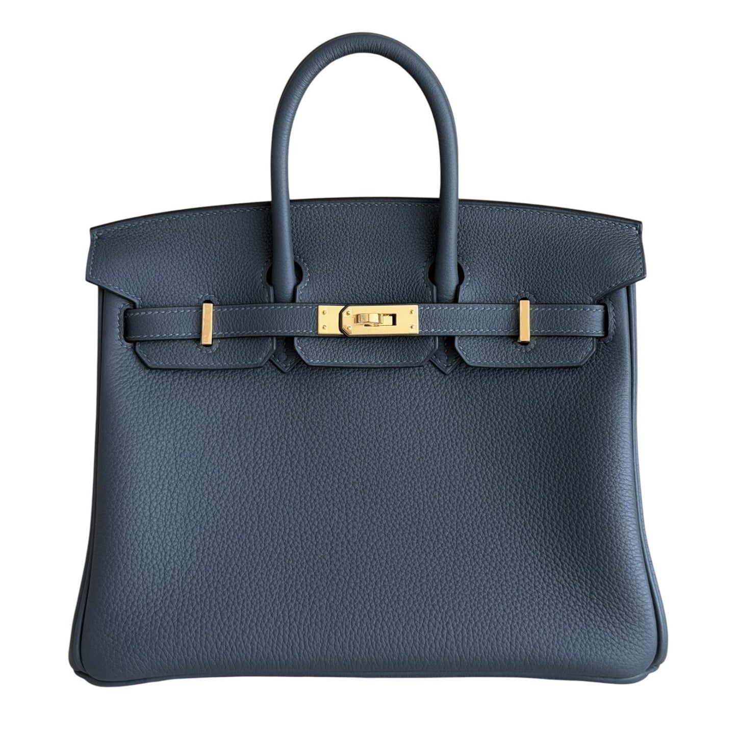 Hermes Birkin 25 Gris Misty Gray Blue Togo Leather Gold Hardware 2026