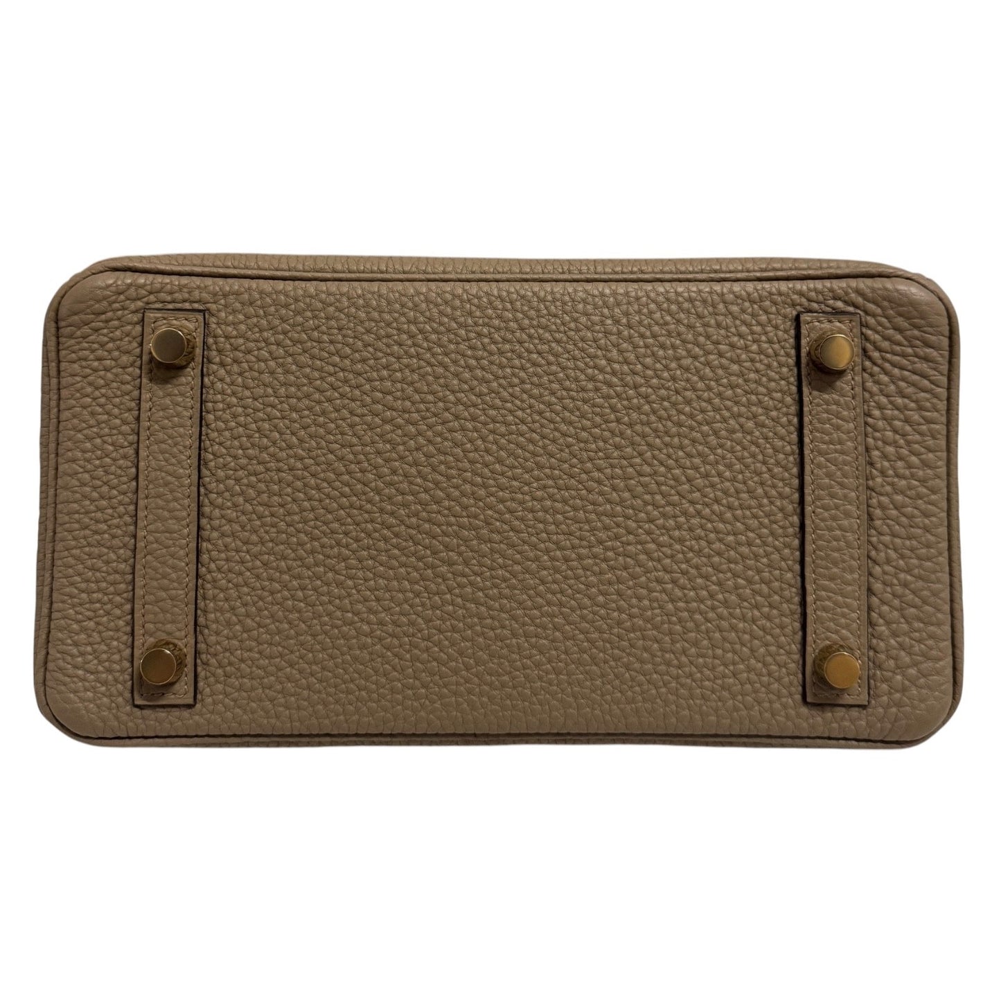 Hermes Birkin 25 Beige Marfa Togo Leather Gold Hardware NEW