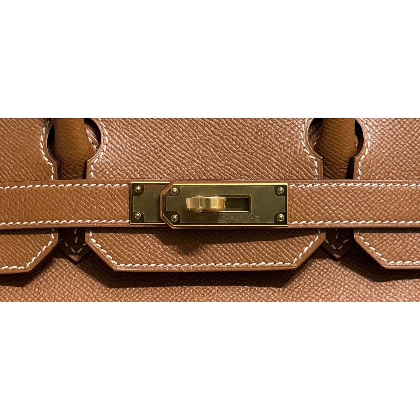 Hermes Birkin 30 Gold Camel Tan Epsom Leather Gold Hardware RARE