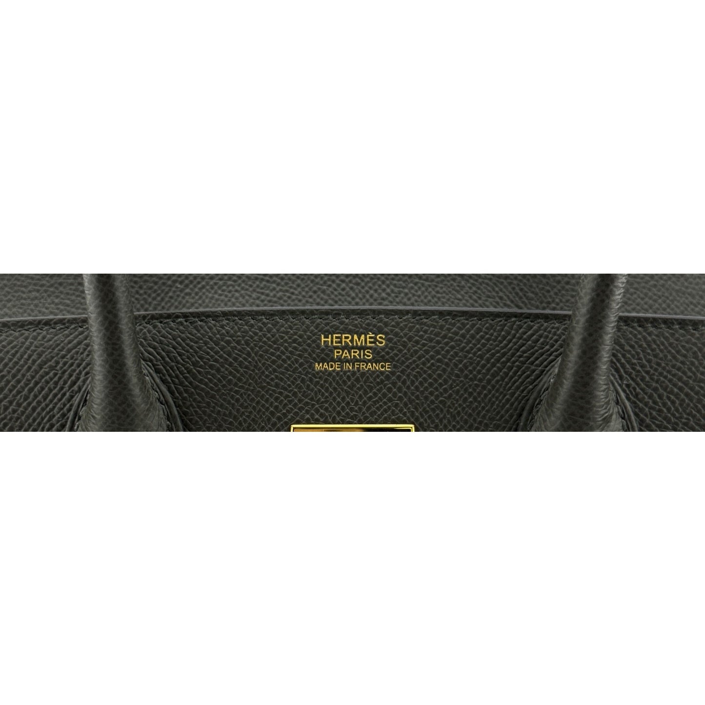 Hermes Birkin 30 Sellier Vert de Gris Green Epsom Leather Gold Hardware Handbag