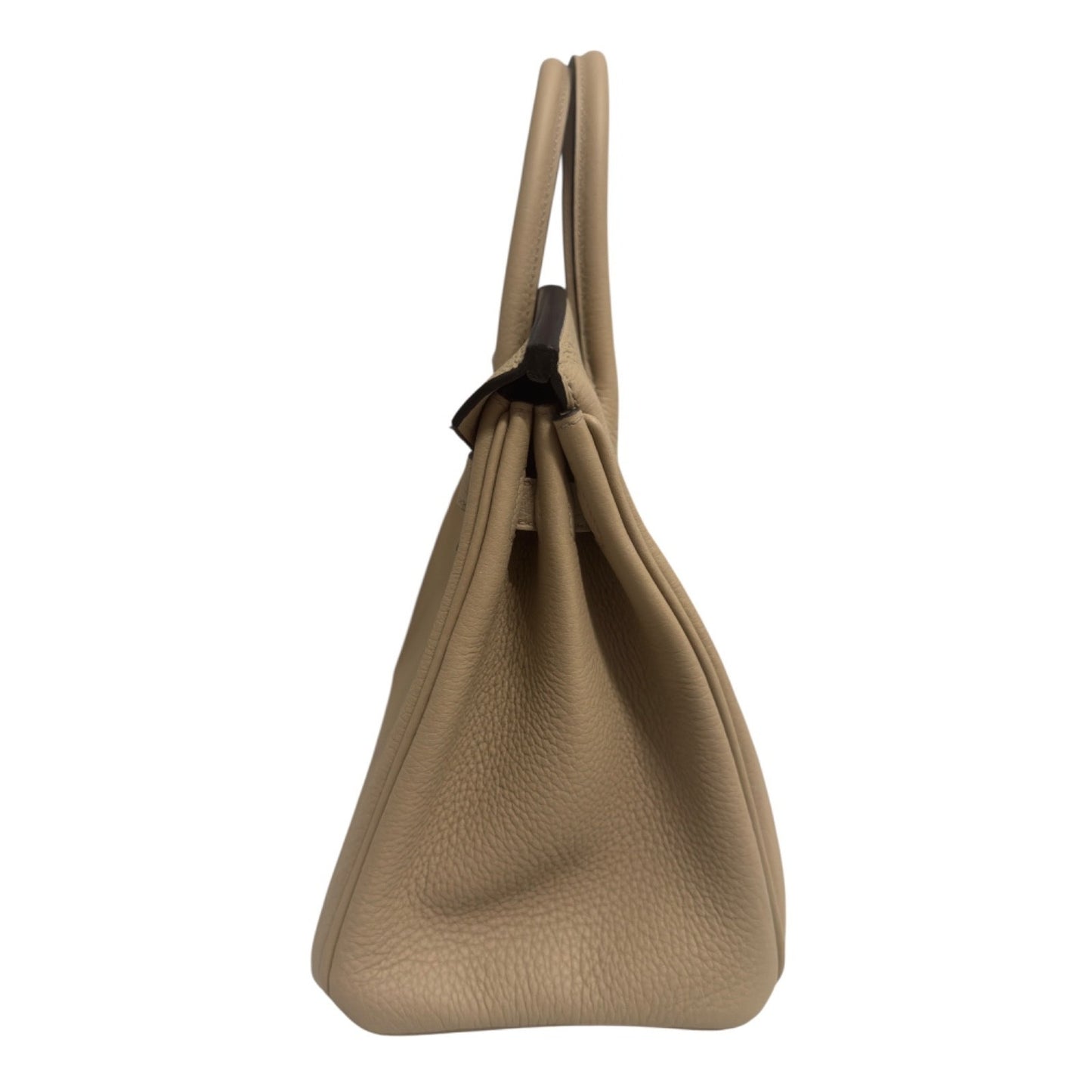 Hermes Birkin 25 Trench Tan Beige Togo Leather Gold Hardware NEW