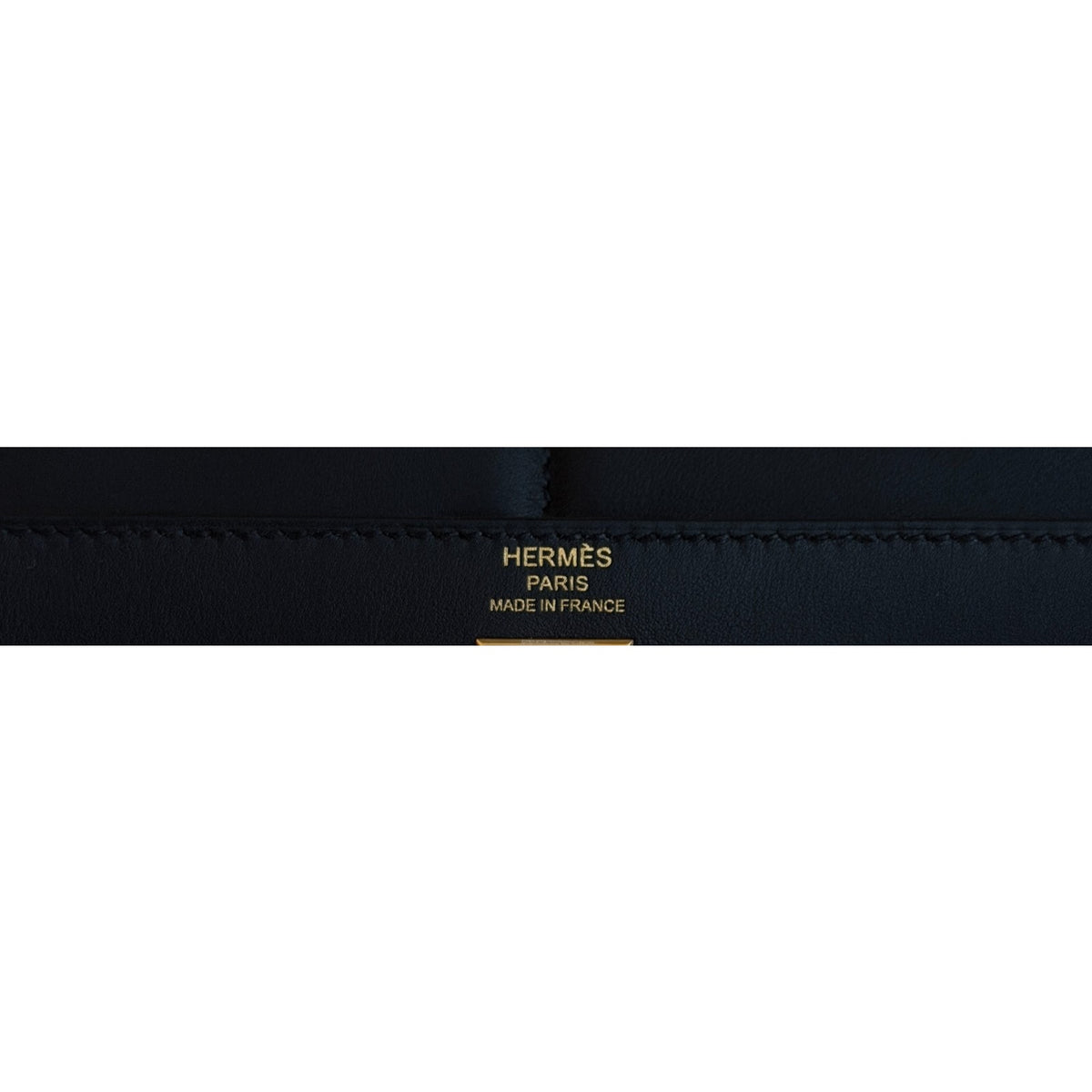 Hermes Kelly 25 Sellier Black Noir Padded Leather Gold Hardware Limited Edition