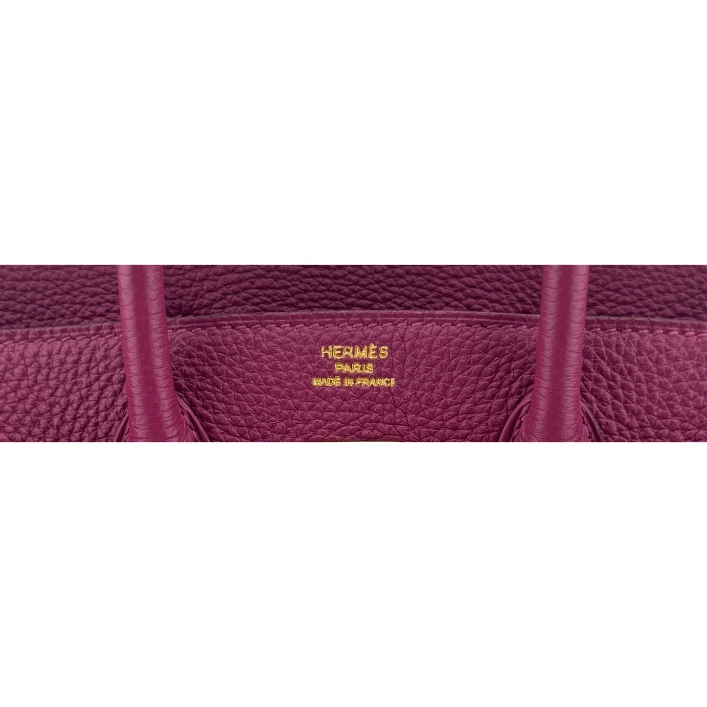 Hermes Birkin 25 Tosca Purple Togo Leather Gold Hardware RARE