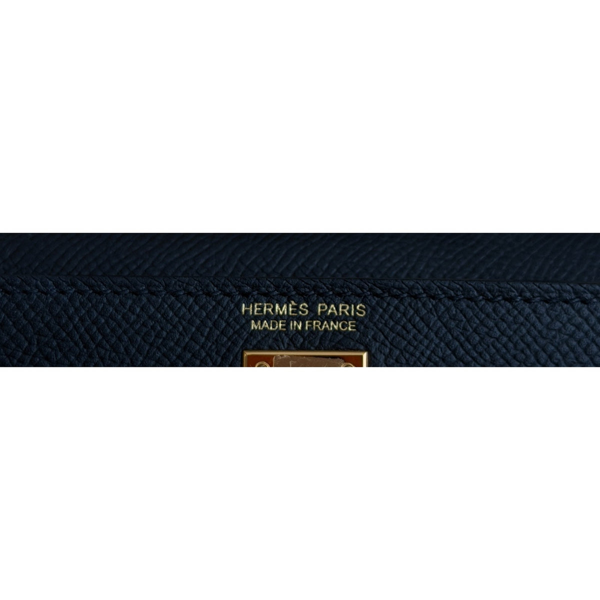 Hermes Kelly Mini 20 Black Noir Epsom Leather Gold Hardware