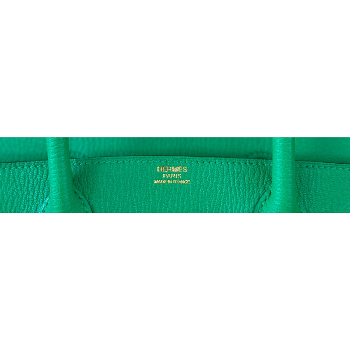 Hermes Birkin 30 Menthe Mint Green Chevre Leather Gold Hardware Rare