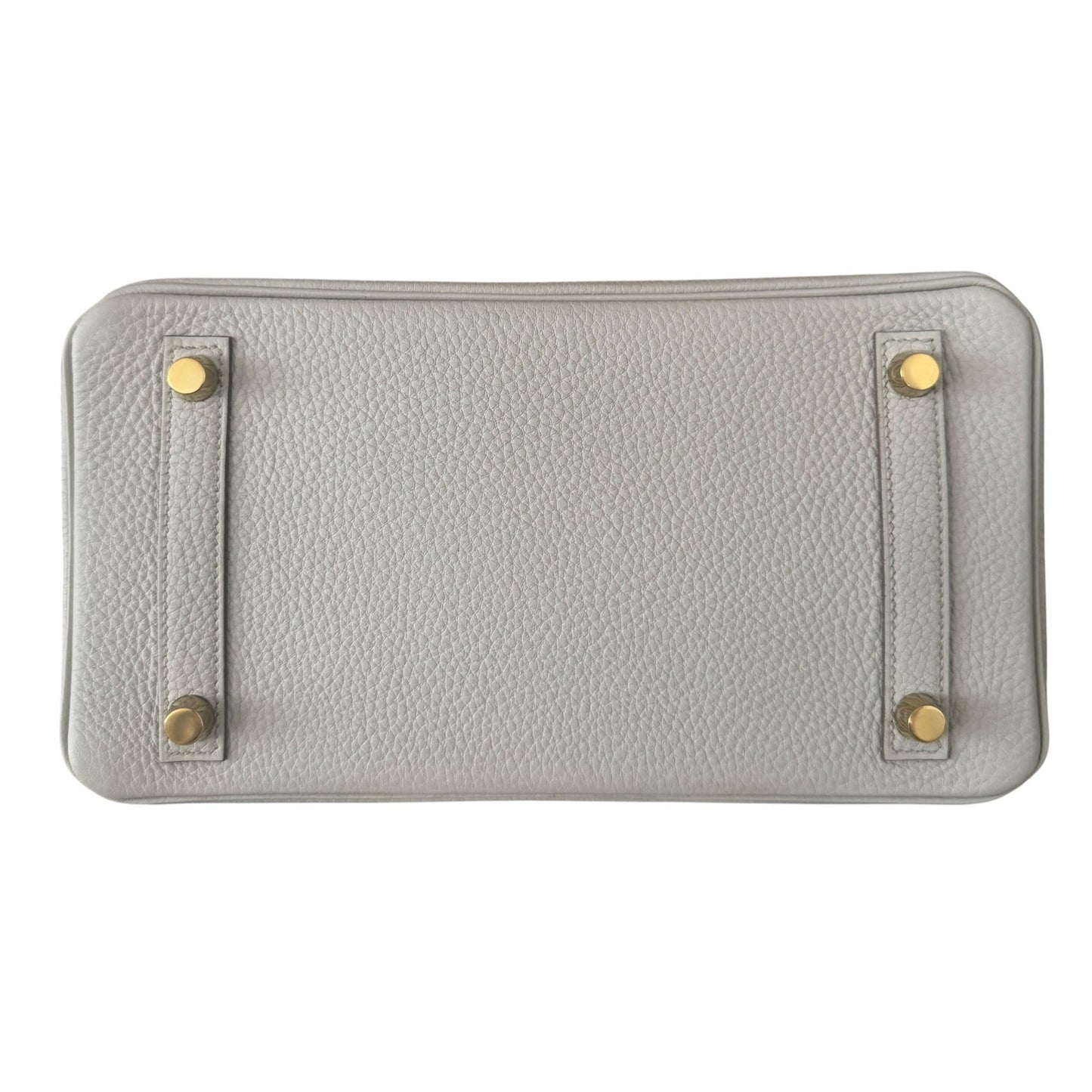 Hermes Birkin 25 Beton Beige Cream Togo Leather Gold Hardware