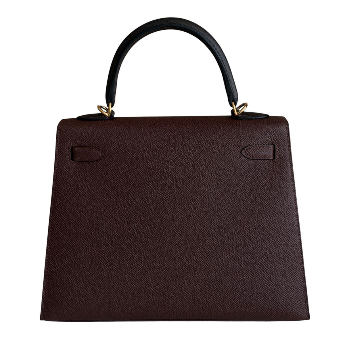 Hermes Kelly 25 Sellier Tri Color Terre, Ebene, Craie Epsom Gold Hardware 2026