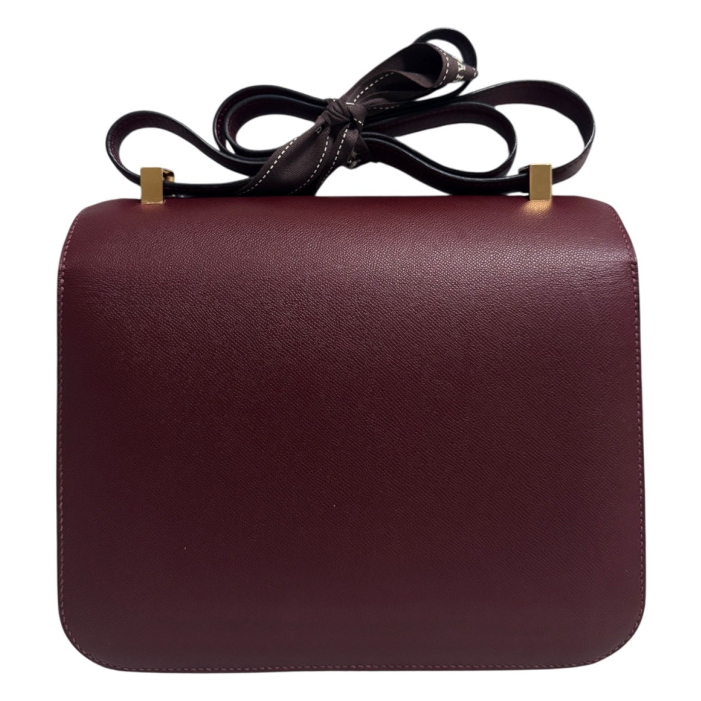 Hermes Constance 24 Rouge H Red Madame Leather Gold Hardware Rare