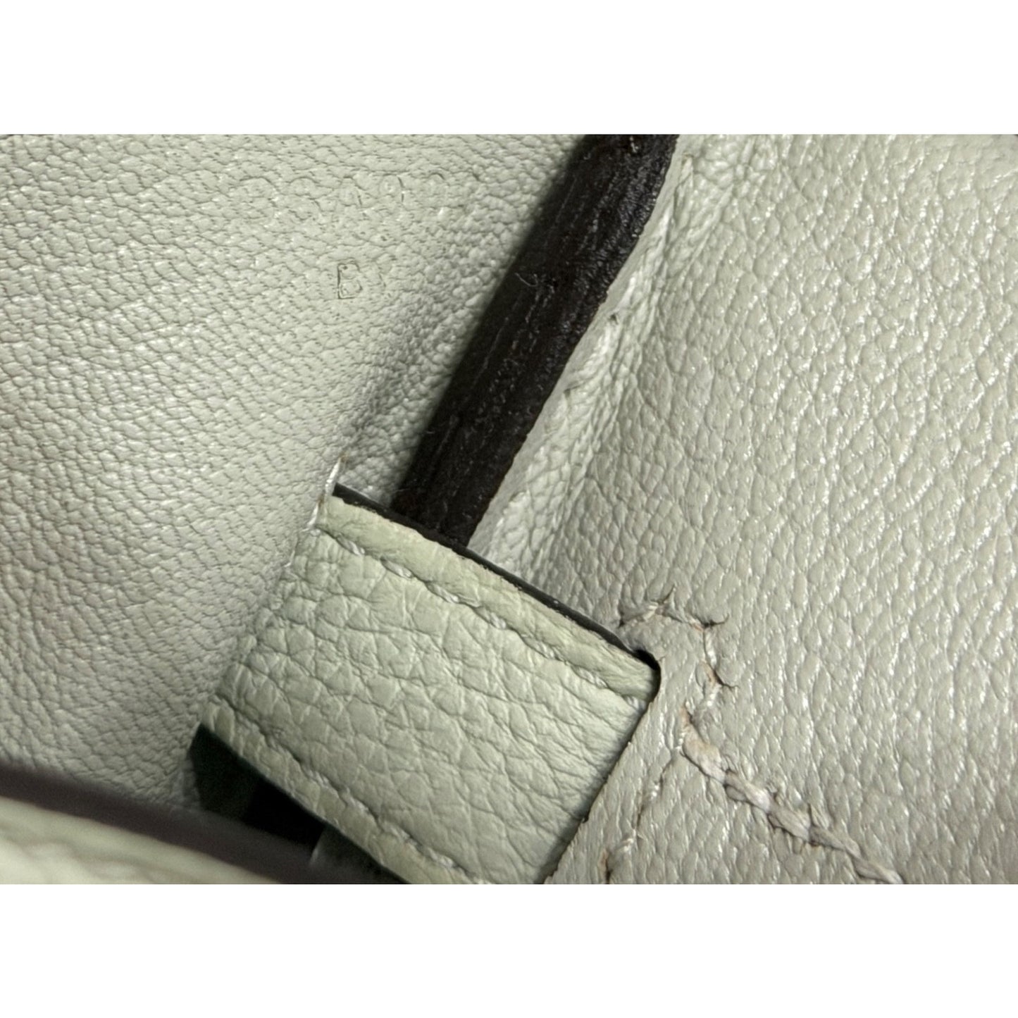 Hermes Birkin 30 Gris Neve Gray Togo Leather Gold Hardware Handbag Rare