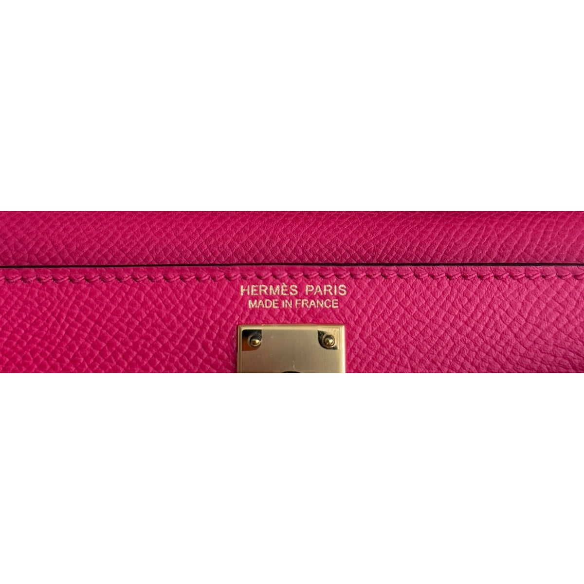 Hermes Kelly Mini 20 Rose Extreme Pink Epsom Leather Gold Hardware