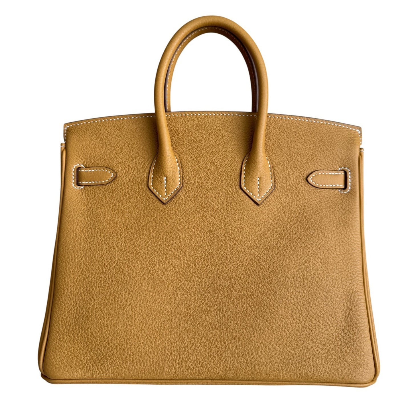 Hermes Birkin 25 Naturel Natural Sable Tan Togo Leather Gold Hardware 2025