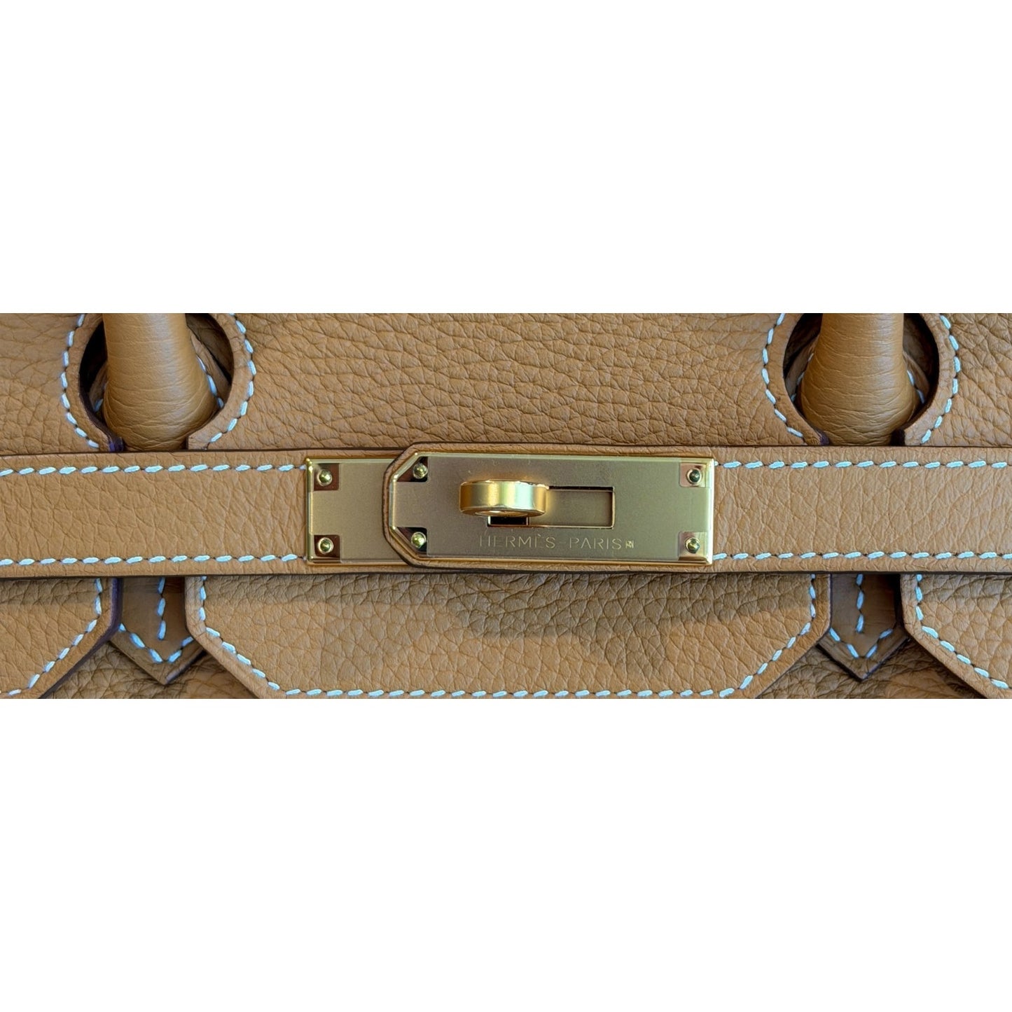 Hermes Birkin 35 Sable Naturel Tan Togo Leather Gold Hardware RARE