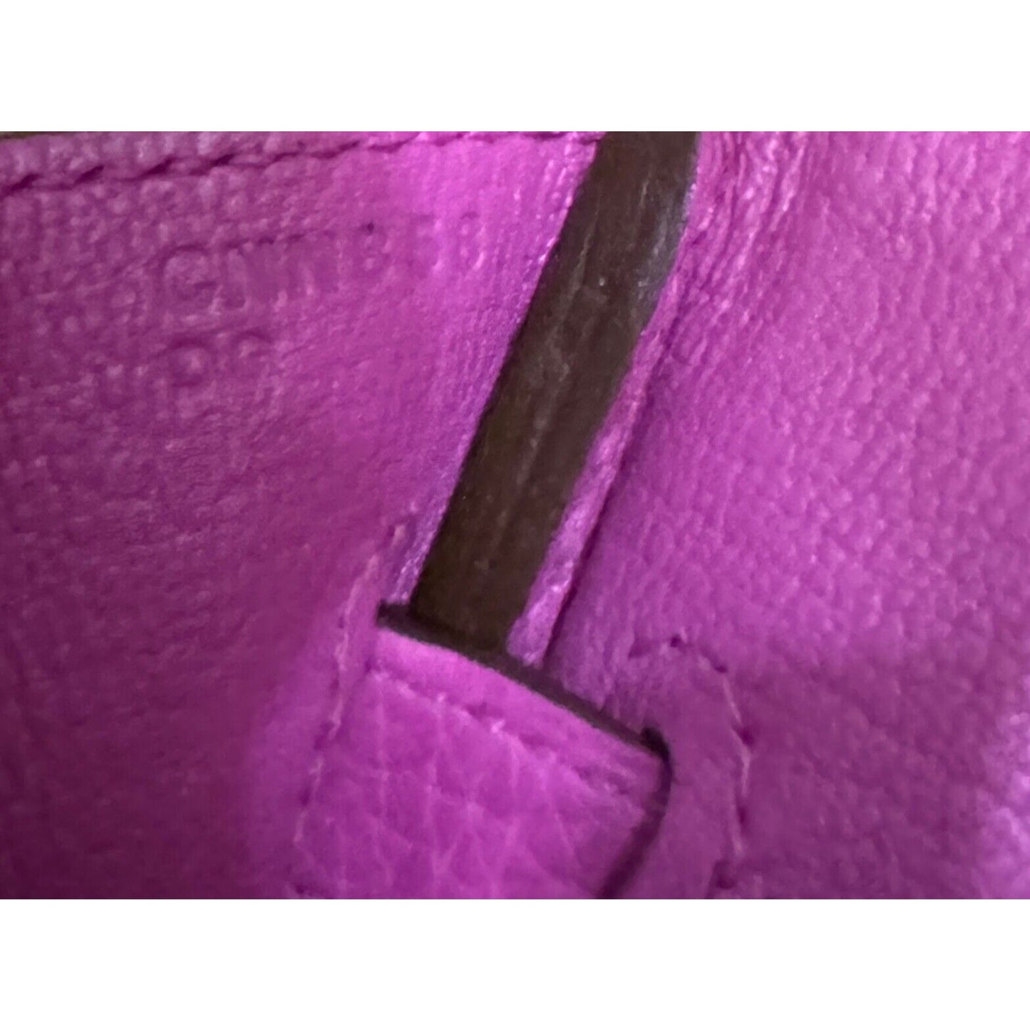 Hermes Birkin 30 Magnolia Pink Purple Togo Leather Palladium Hardware