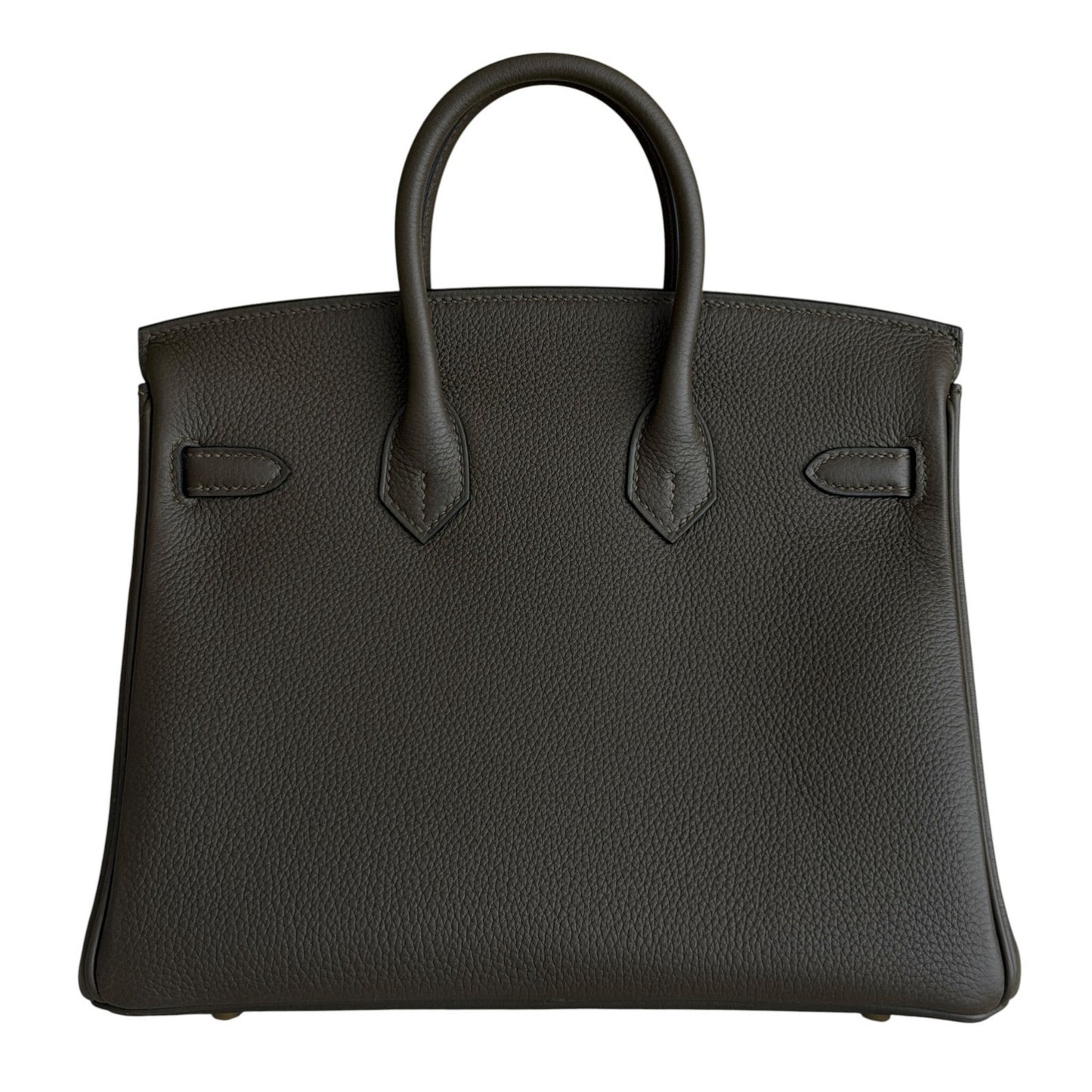 Hermes Birkin 25 Vert Loden Green Togo Leather Permabrass Hardware 2026