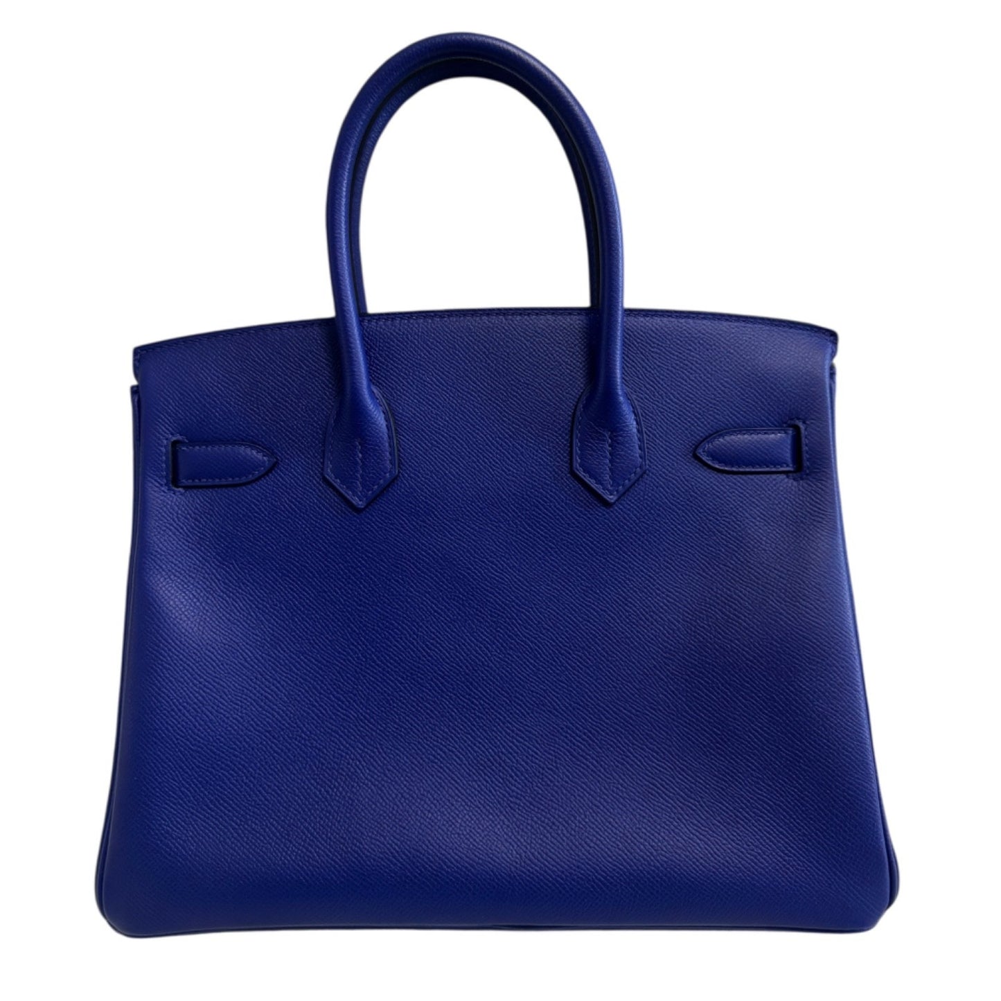 Hermes Birkin 30 Blue Electric Epsom Leather Gold Hardware