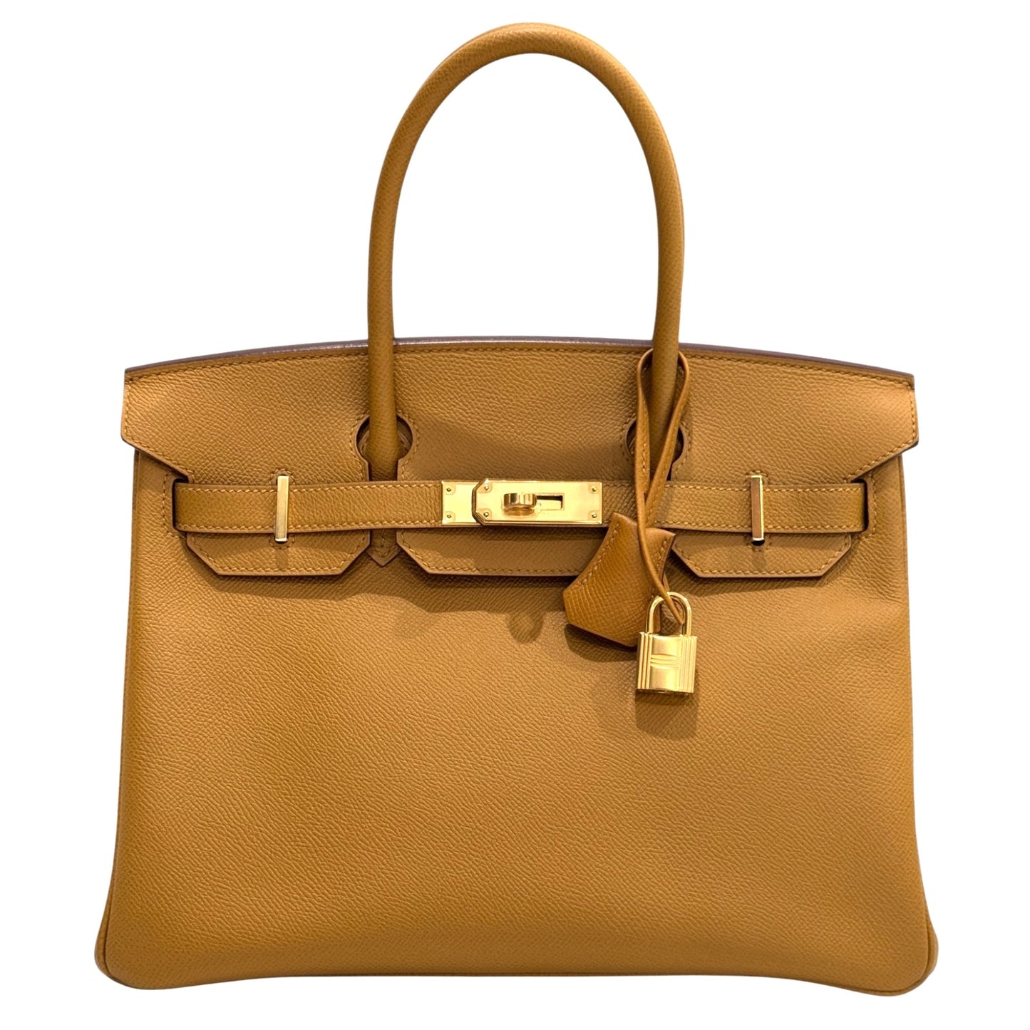 Hermes Birkin 30 Sesame Tan Epsom Leather Gold Hardware RARE