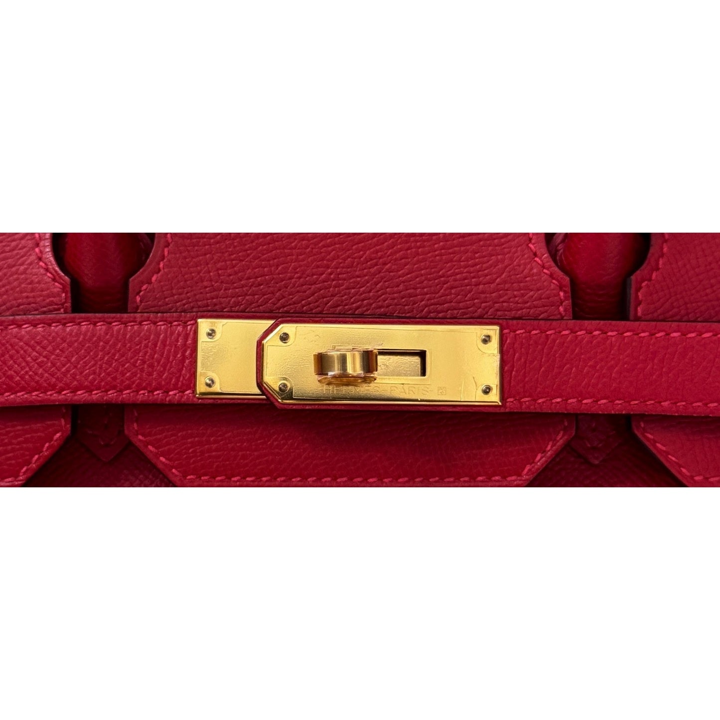 Hermes Birkin 30 Rouge Casaque Red Epsom Leather Gold Hardware