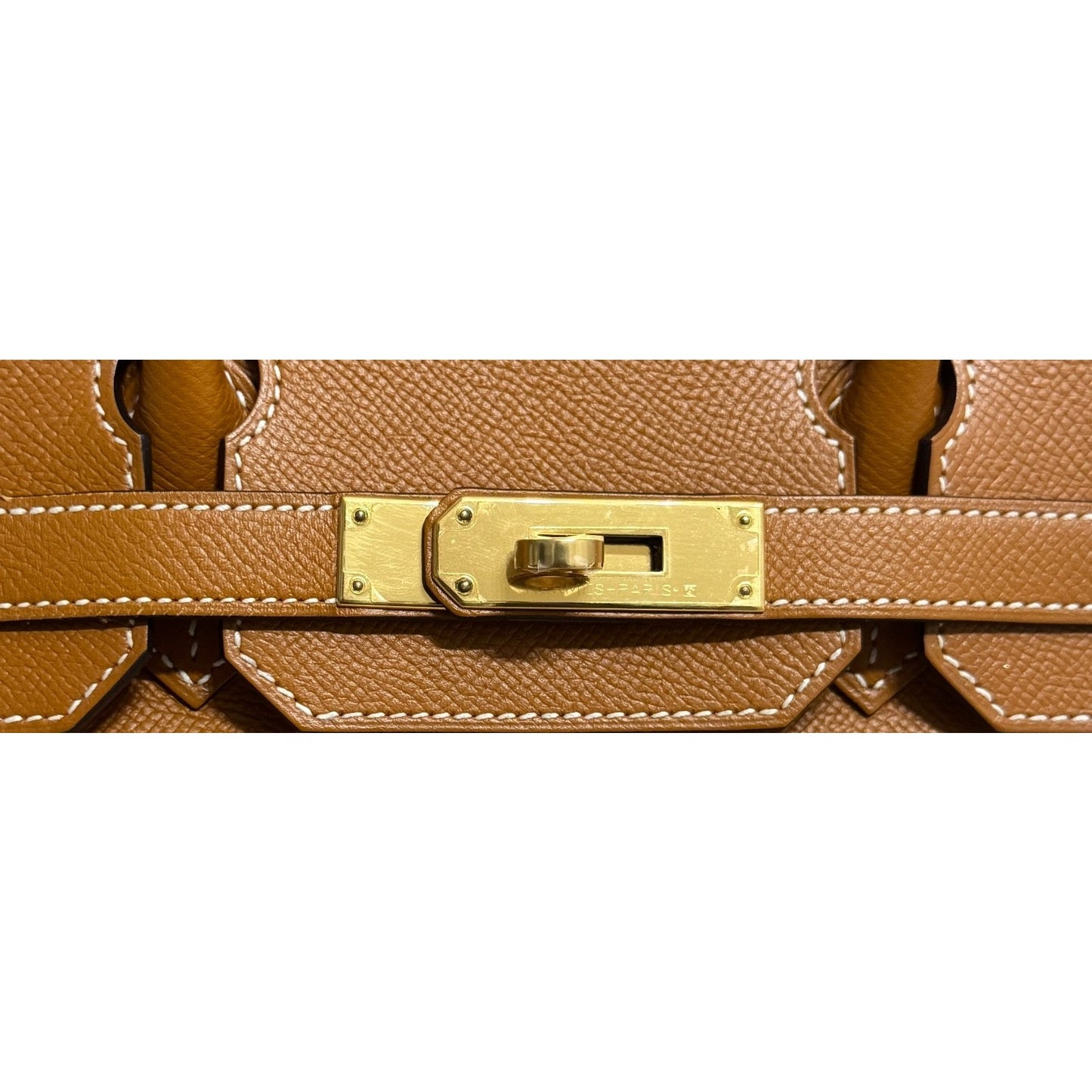 Hermes Birkin 30 Toffee Camel Tan Epsom Leather Gold Hardware RARE