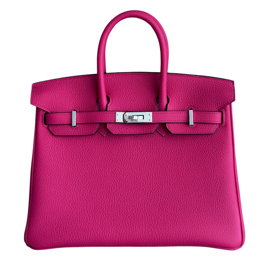 Hermes Birkin 25 Rose Mexico Pink Togo Leather Palladium Hardware Rare 2026
