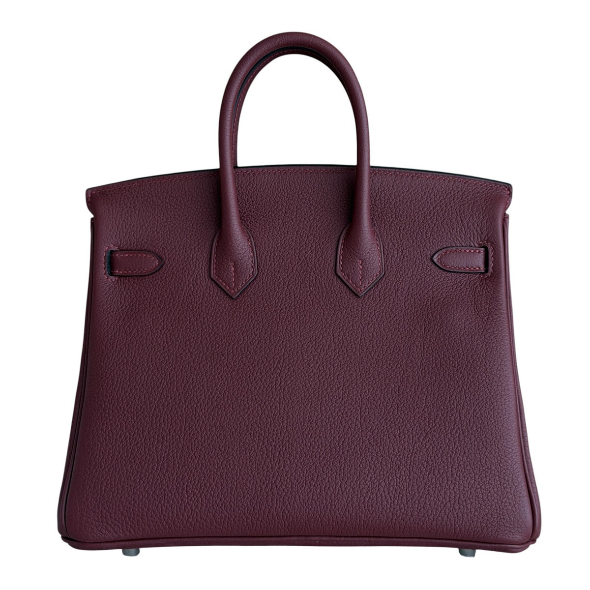 Hermes Birkin 25 Rouge H Red Togo Leather Palladium Hardware RARE 2026