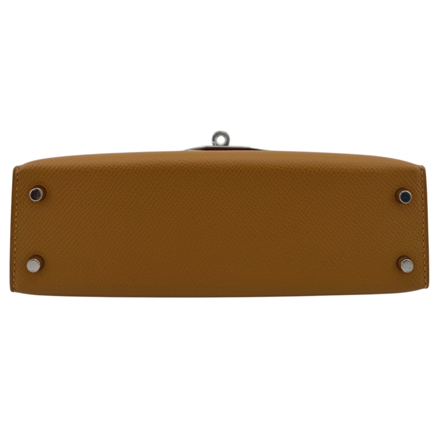 Hermes Kelly Mini 20 Sesame Tan Epsom Leather Palladium Hardware