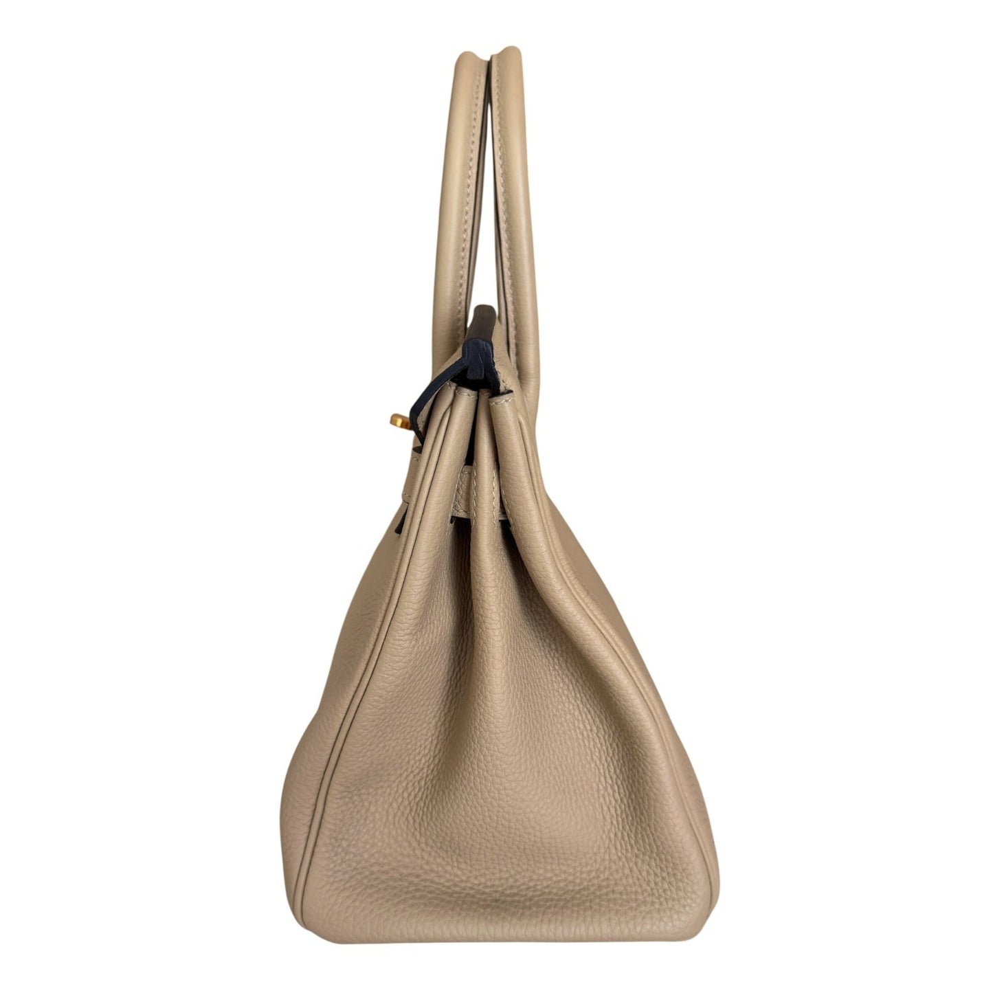 Hermes Birkin 30 Trench Beige Togo Leather Gold Hardware RARE