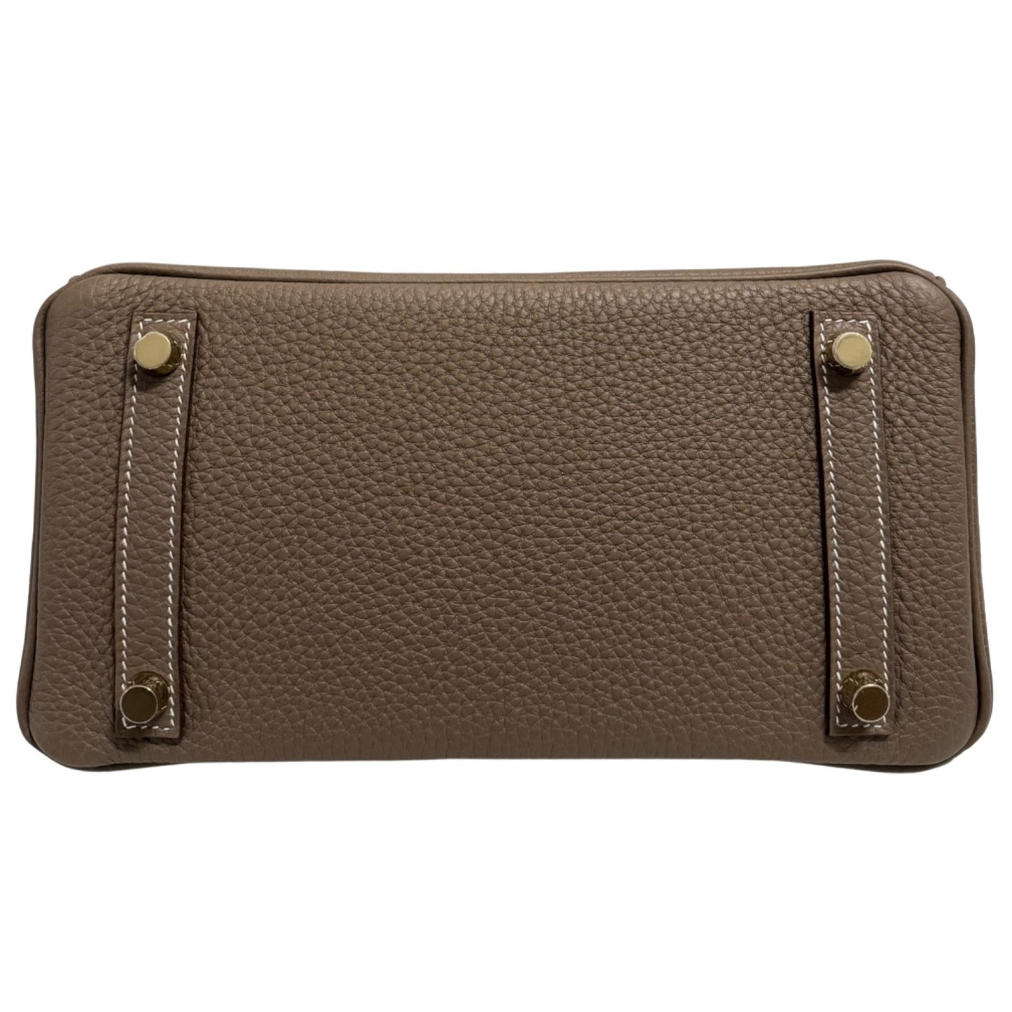 Hermes Birkin 25 Etoupe Gray Togo Leather Gold Hardware Handbag