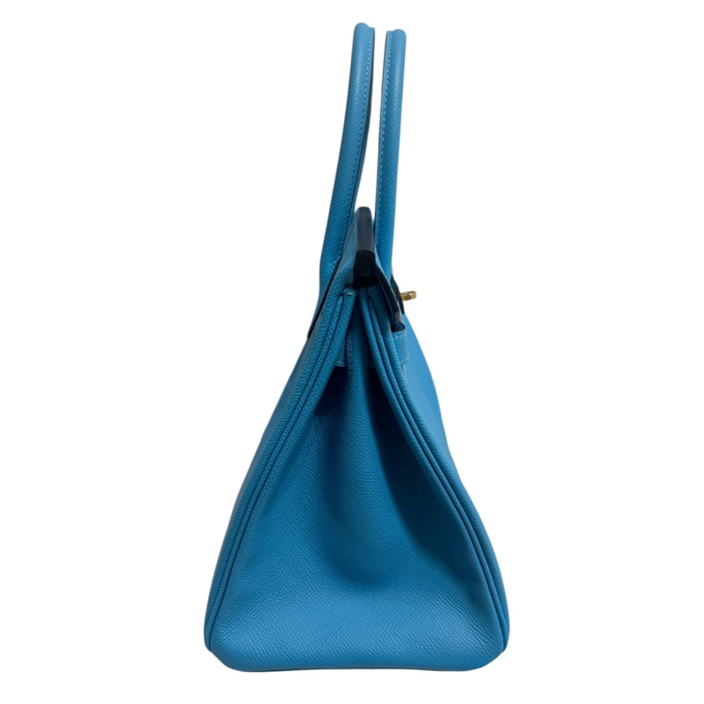 Hermes Birkin 30 Bleu du Nord Epsom Leather Gold Hardware