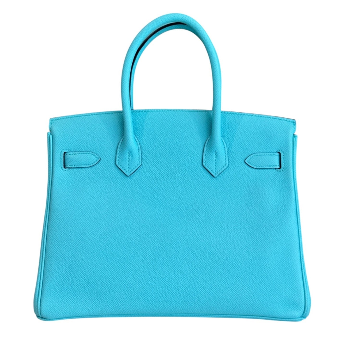 Hermes Birkin 30 Blue Atoll Epsom Leather Gold Hardware