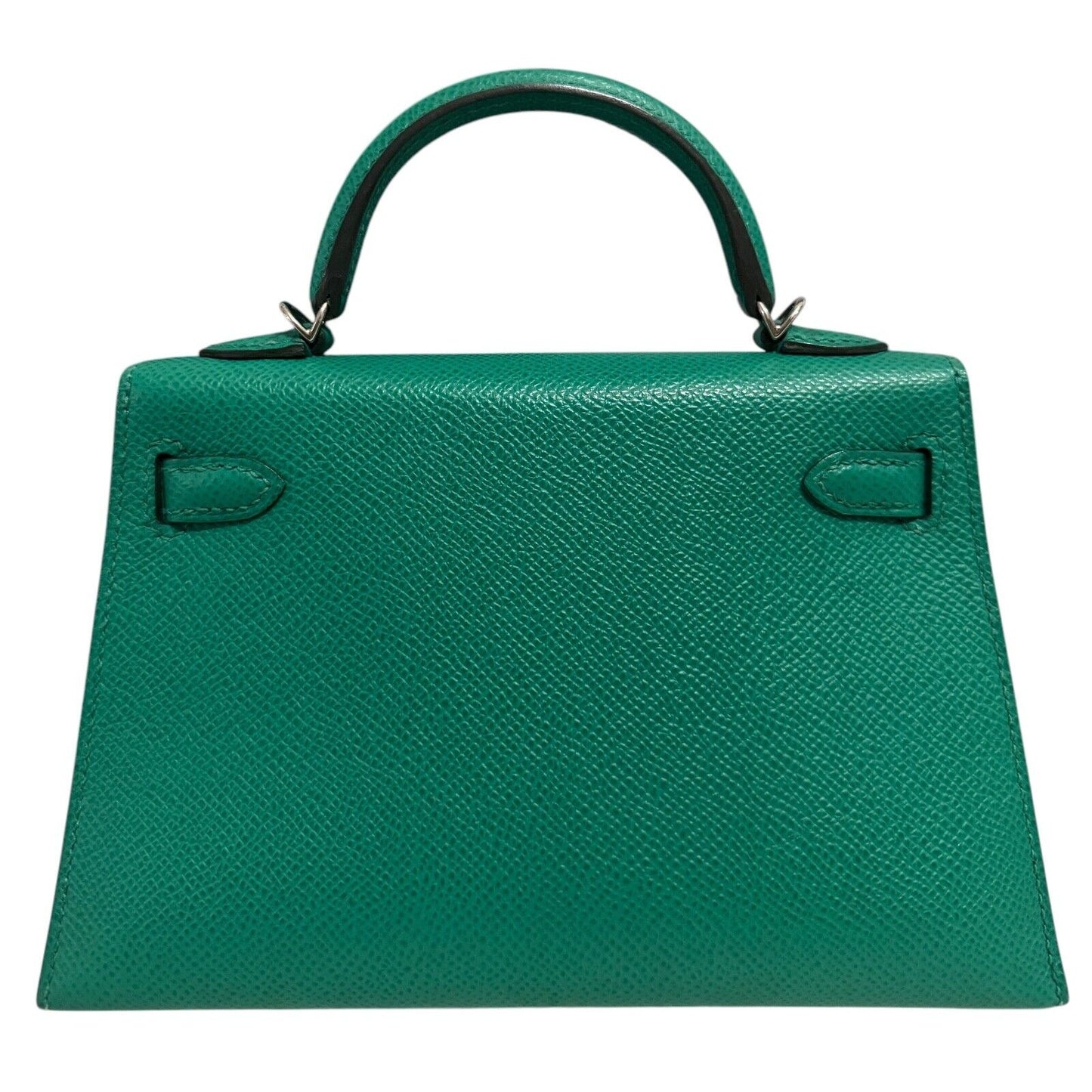 Hermes Kelly Mini 20 Vert Jade Green Epsom Leather Palladium Hardware 2022