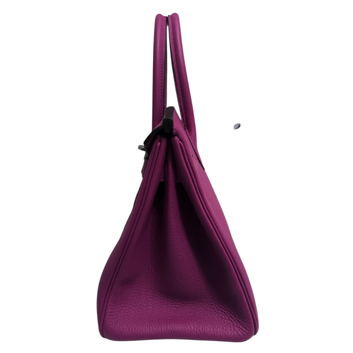 Hermes Birkin 30 Rose Pourpre Pink Purple Togo Leather Palladium Hardware