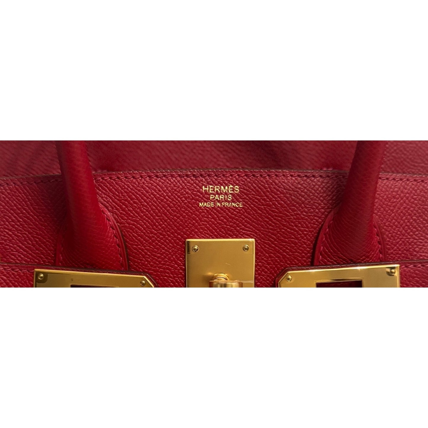 Hermes Birkin 30 Rouge Casaque Red Epsom Leather Gold Hardware
