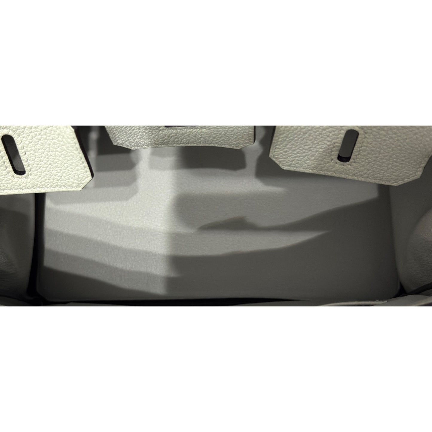 Hermes Birkin 25 Gris Neve Gray Togo Leather Gold Hardware