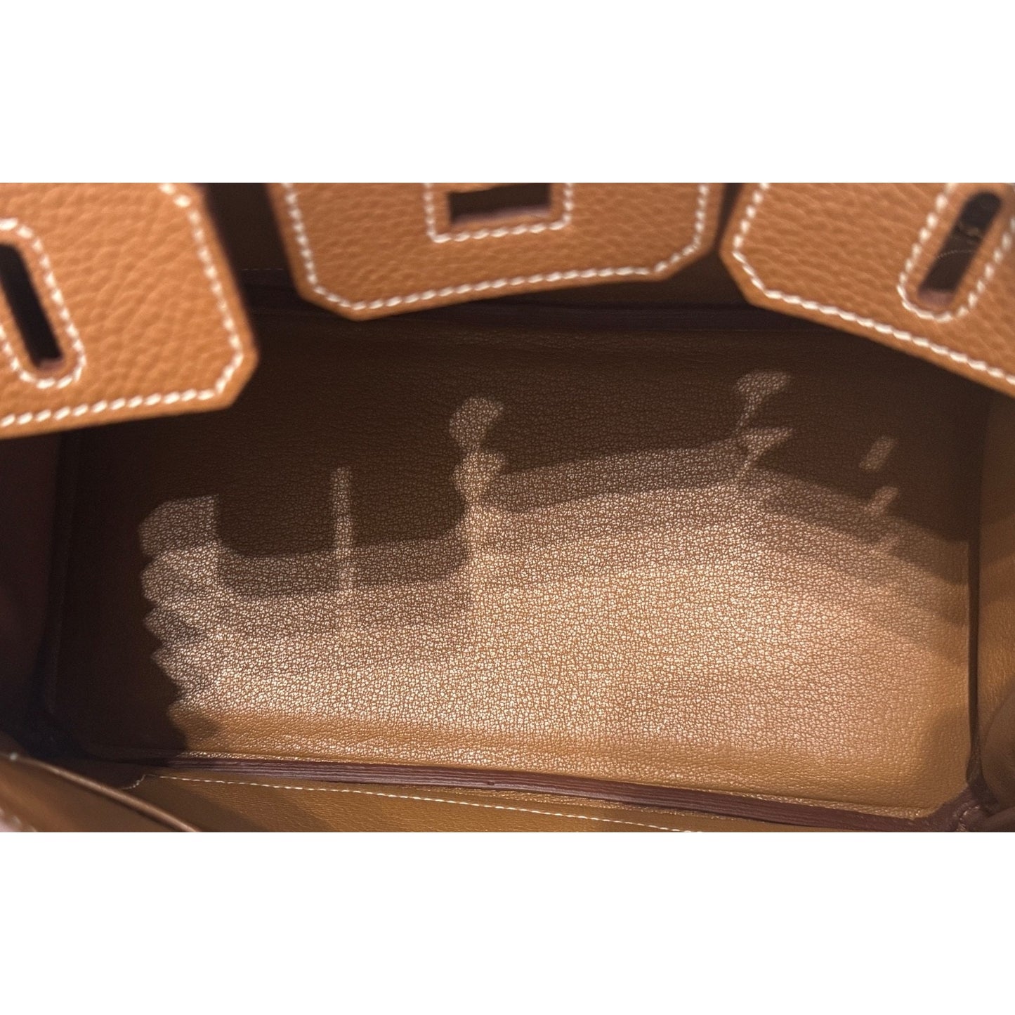 Hermes Birkin 25 Gold Tan Togo Leather Gold Hardware