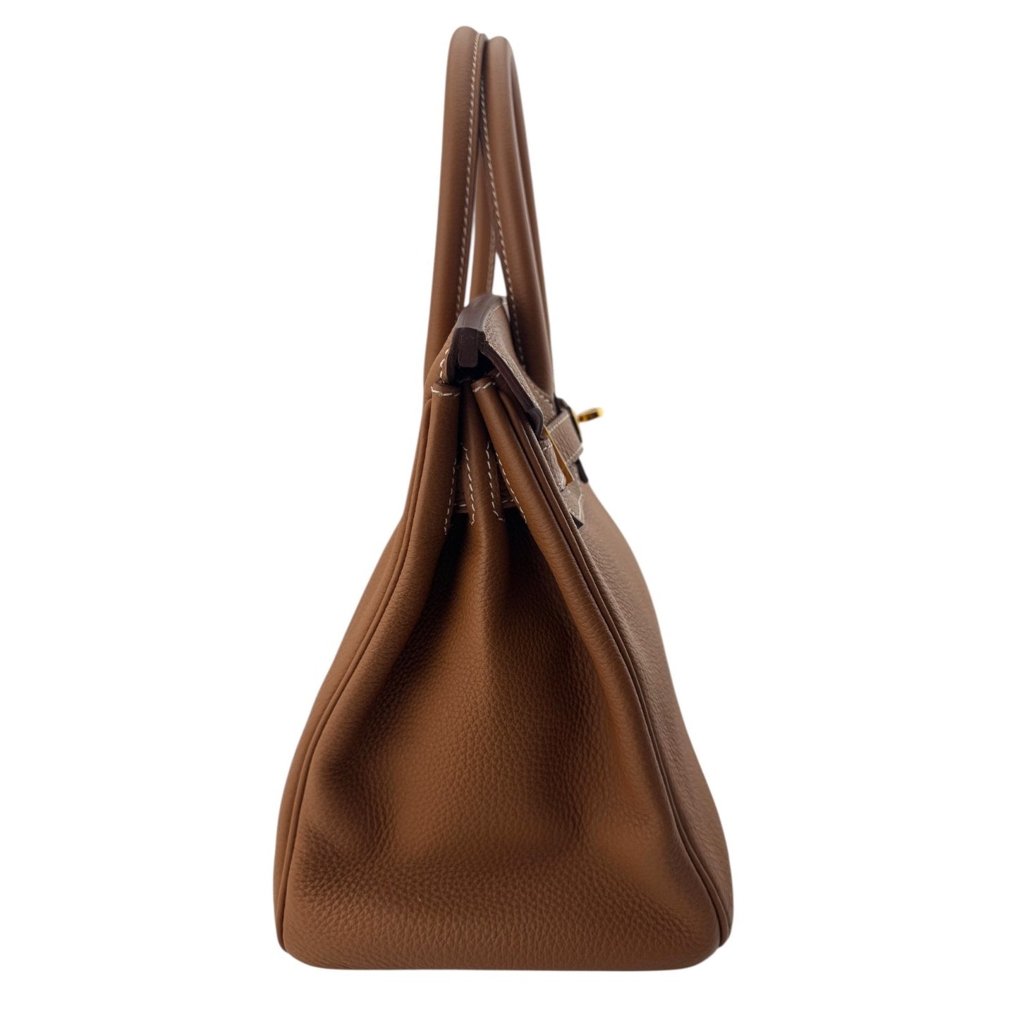 Hermes Birkin 30 Gold Camel Tan Togo Leather Gold Hardware RARE