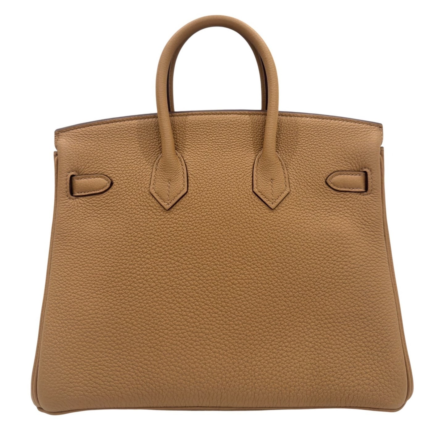 Hermes Birkin 25 Biscuit Tan Beige Togo Leather Gold Hardware NEW