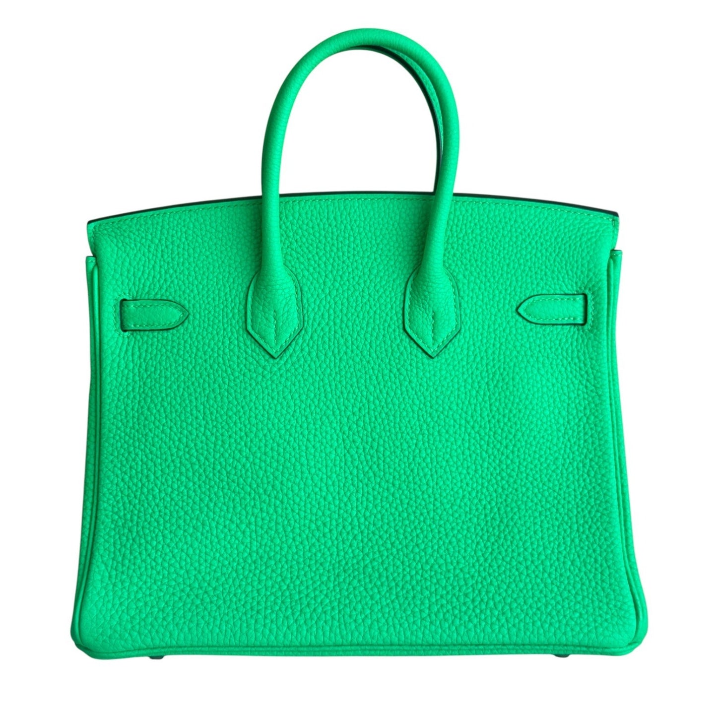 Hermes Birkin 25 Vert Comics Green Togo Leather Palladium Hardware New