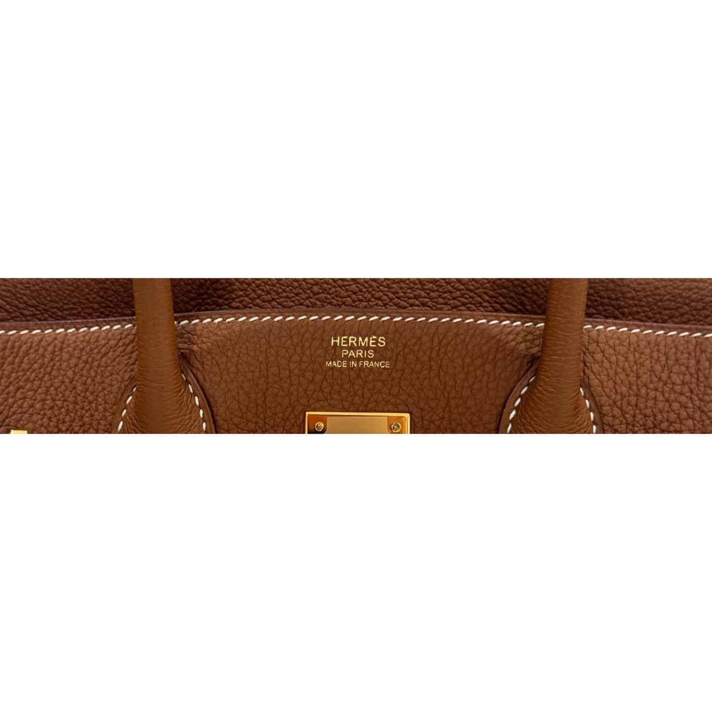 Hermes Birkin 30 Gold Tan Togo Leather Gold Hardware RARE