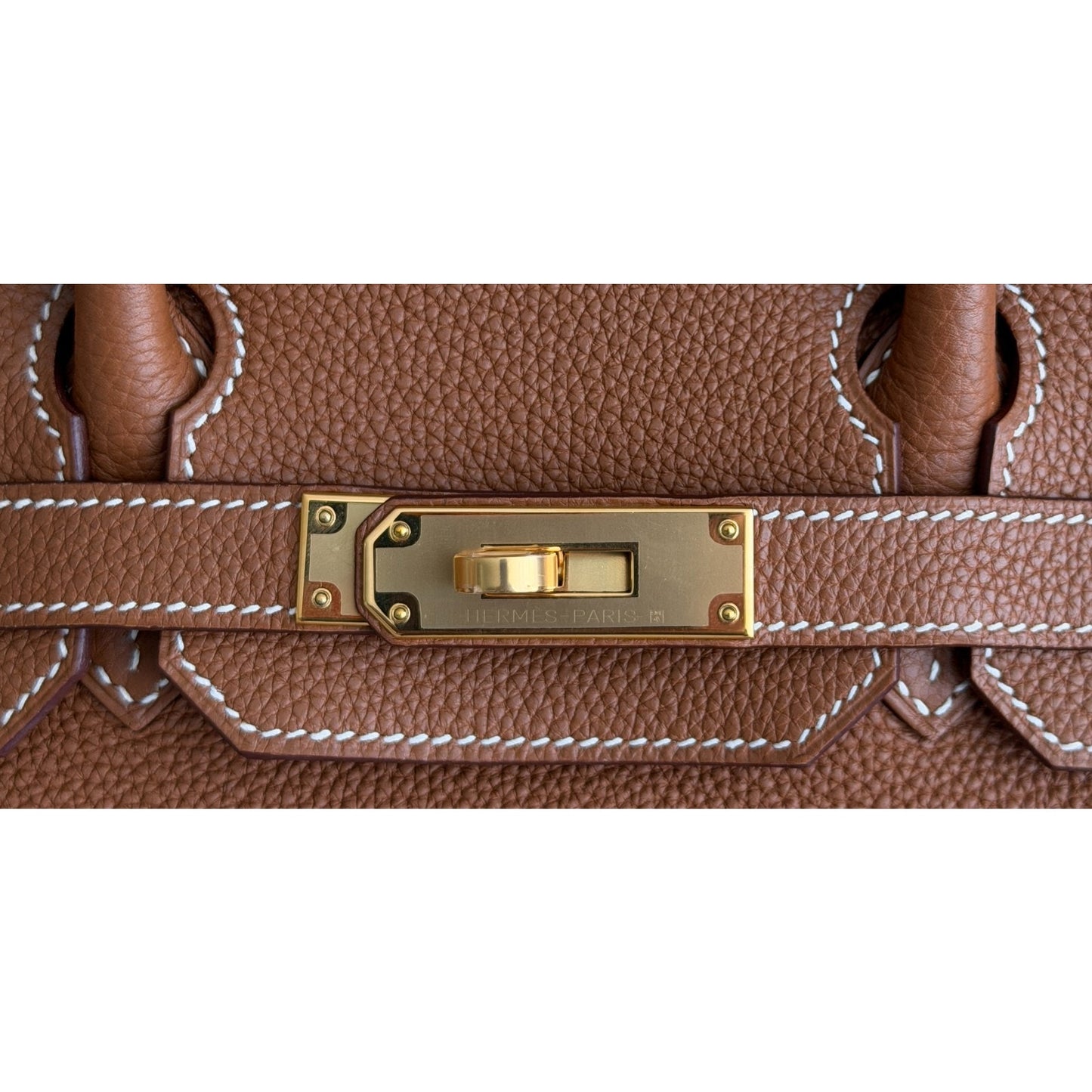 Hermes Birkin 30 Gold Tan Togo Leather Gold Hardware RARE