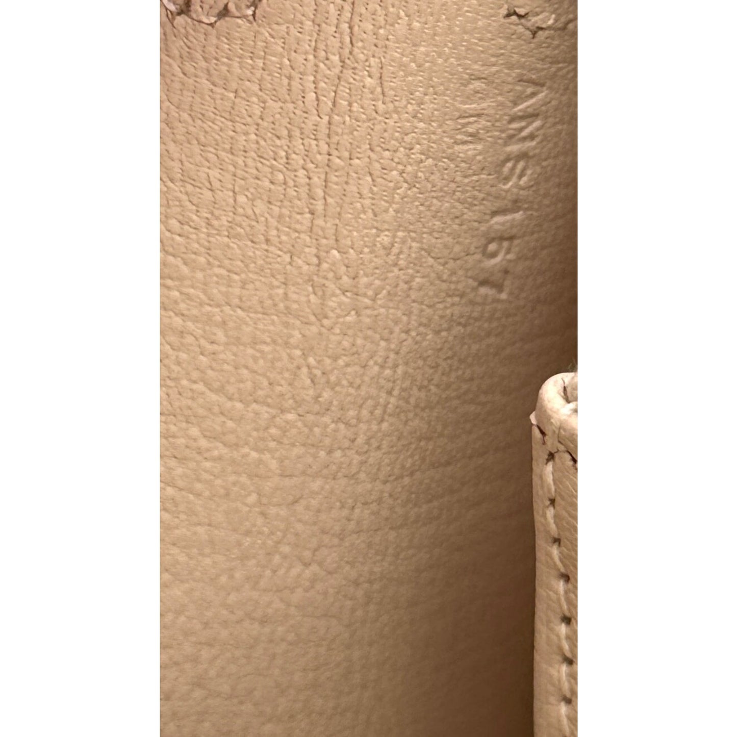 Hermes Kelly 25 Sellier Craie Cream White Epsom Leather Gold Hardware