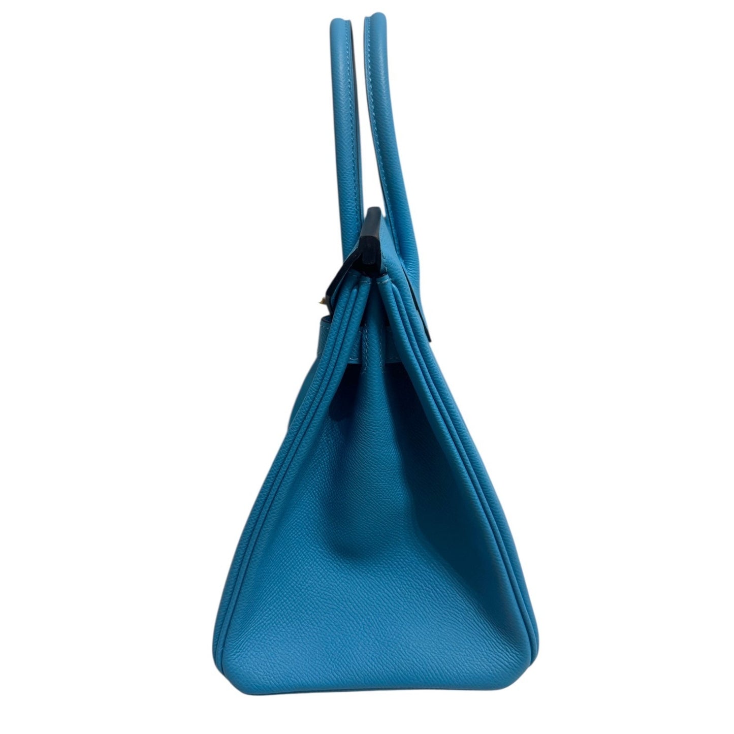 Hermes Birkin 30 Bleu du Nord Epsom Leather Gold Hardware