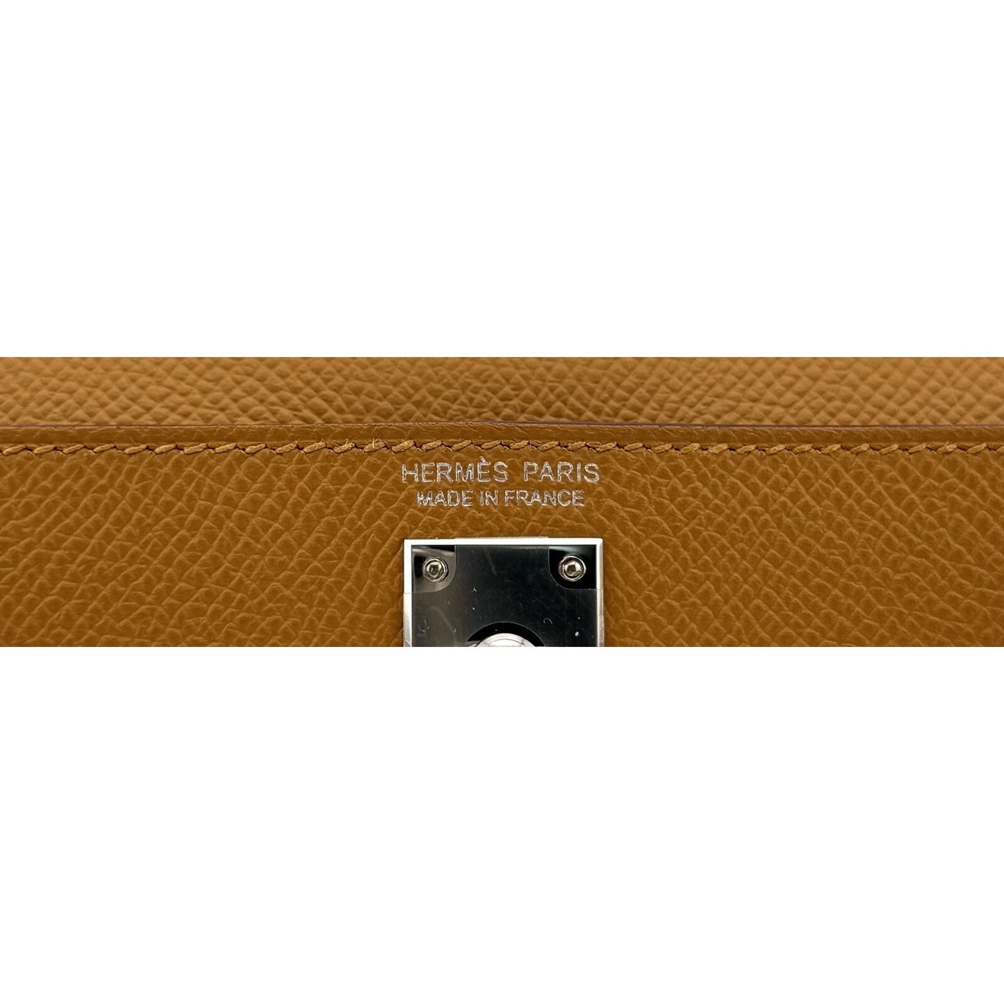 Hermes Kelly Mini 20 Sesame Tan Epsom Leather Palladium Hardware