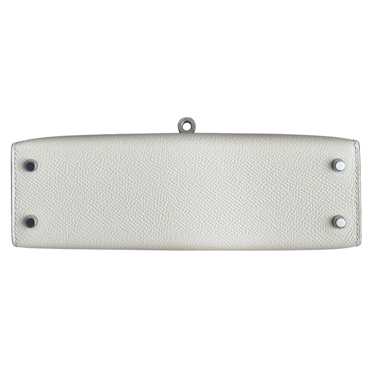 Hermes Mini Kelly Tri Color Nata , Chai and Gris Meyer Epsom Palladium Hardware