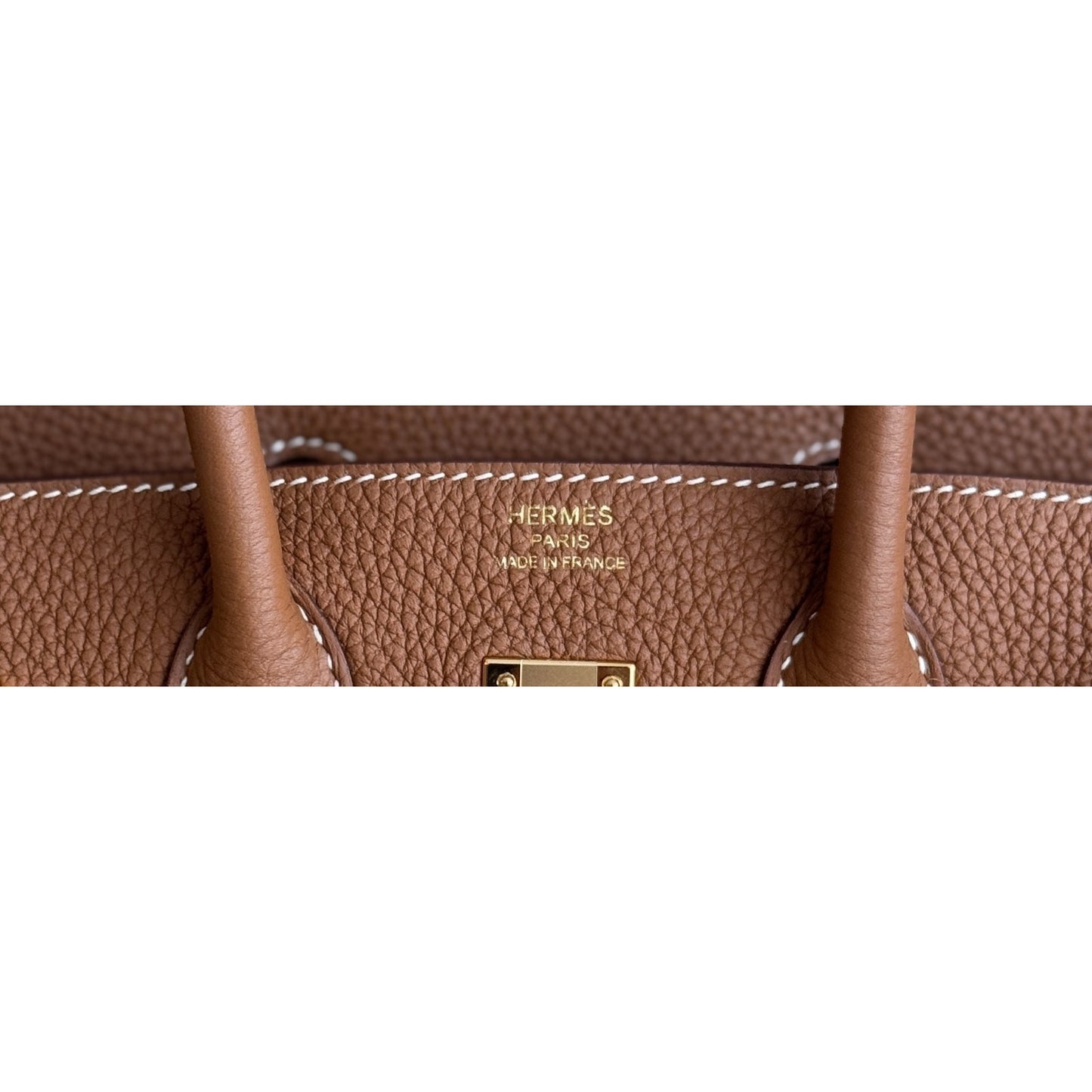 Hermes Birkin 25 Gold Tan Togo Leather Gold Hardware