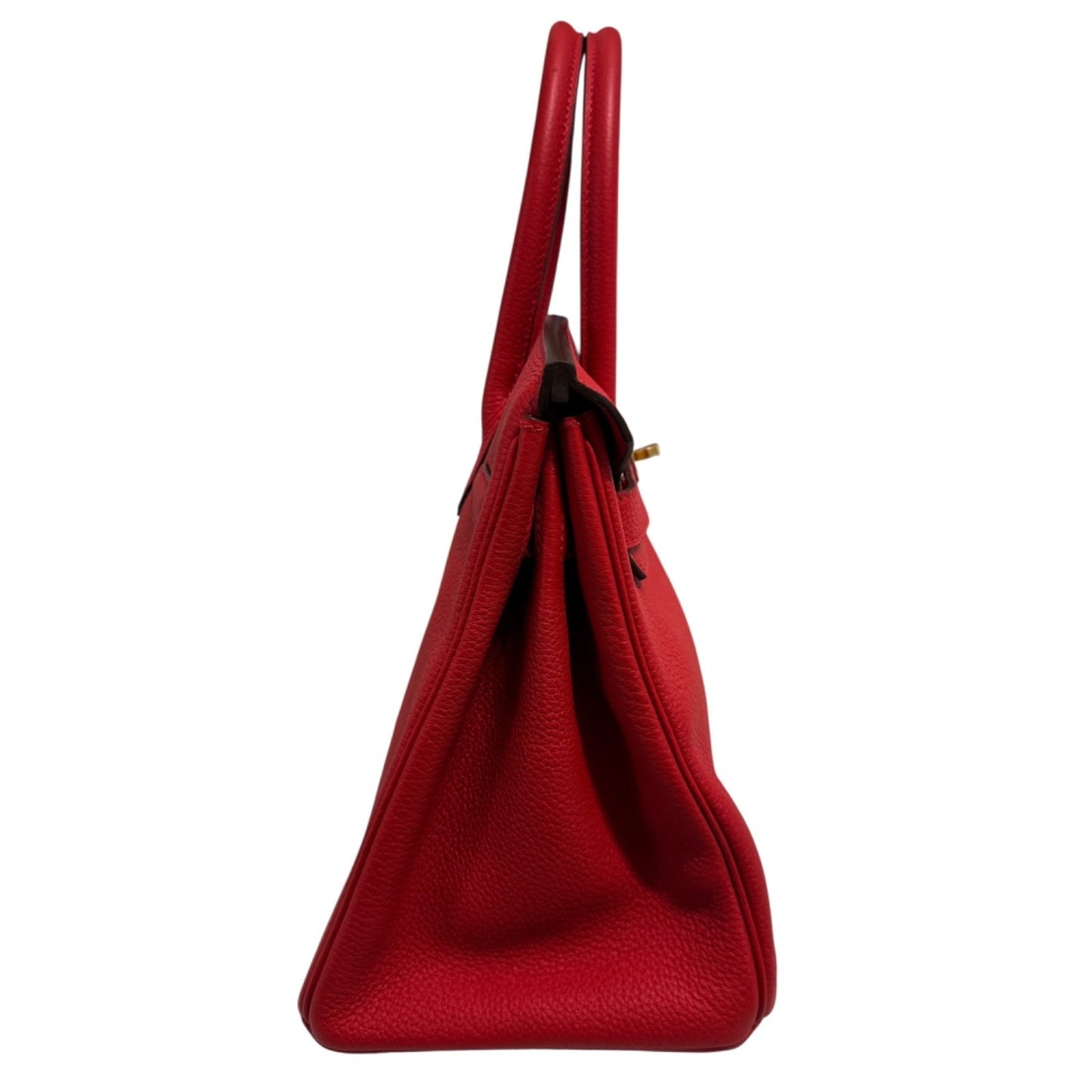 Hermes Birkin 30 Rouge de Coeur Red Togo Leather Gold Hardware RARE