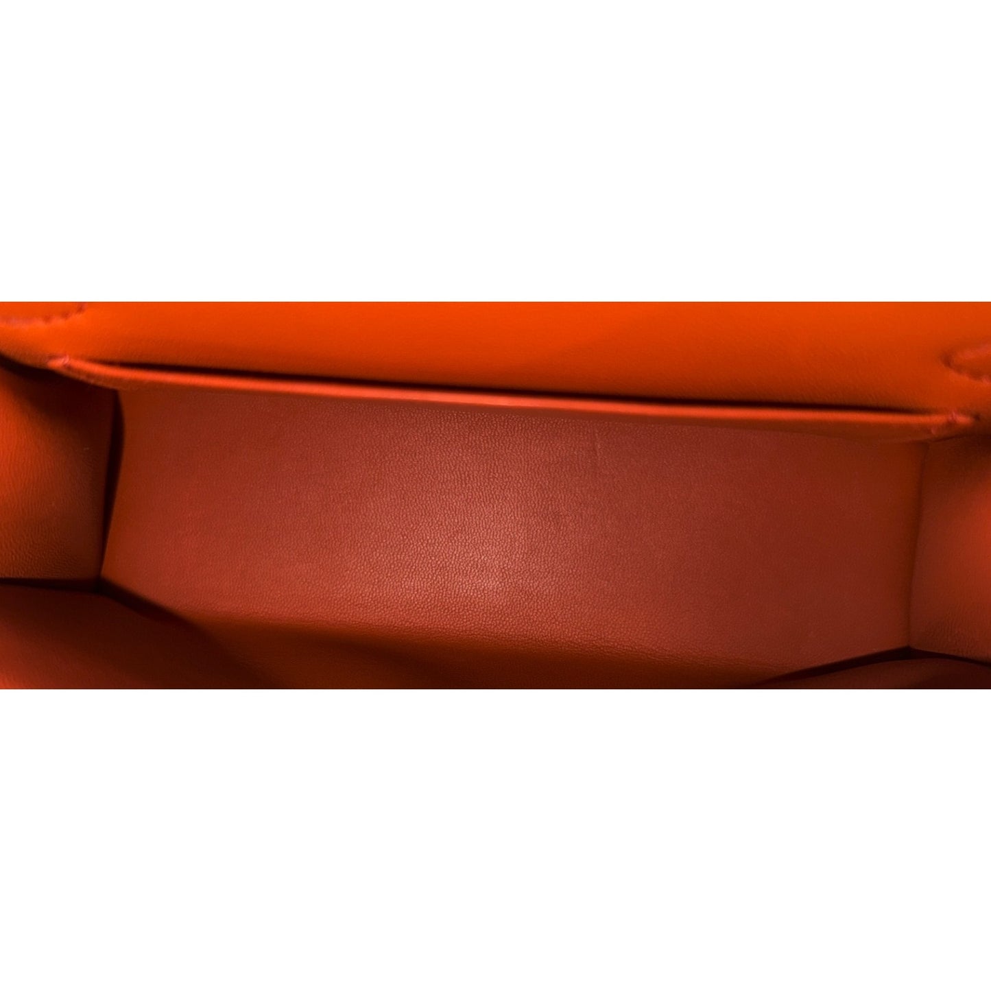 Hermes Kelly Mini 20 Terre Battue Orange Epsom Leather Gold Hardware RARE